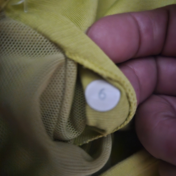 Lululemon Power Y Racerback Tank Active Top Sz 6 Pear Green - Picture 4 of 6